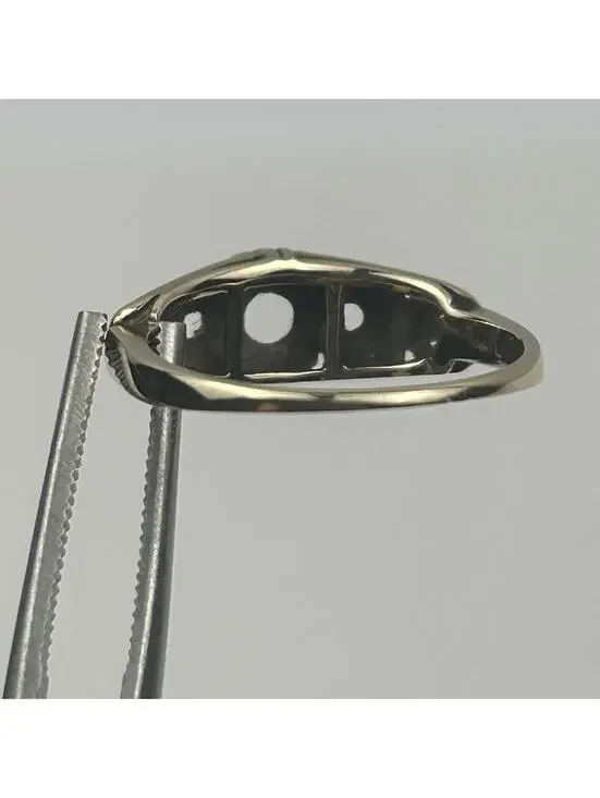 Granat Bros 14k Yellow Gold Engagement Ring Setting Mounting 1.84 Grams NO STONE - Picture 10 of 16